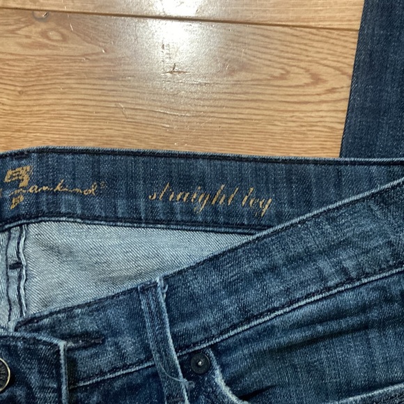7 For all mankind blue jeans - Picture 5 of 7
